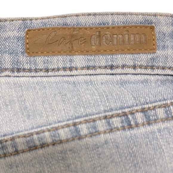 Cafe Denim Premium Women’s Skinny Ankle Jeans - Picture 6 of 7